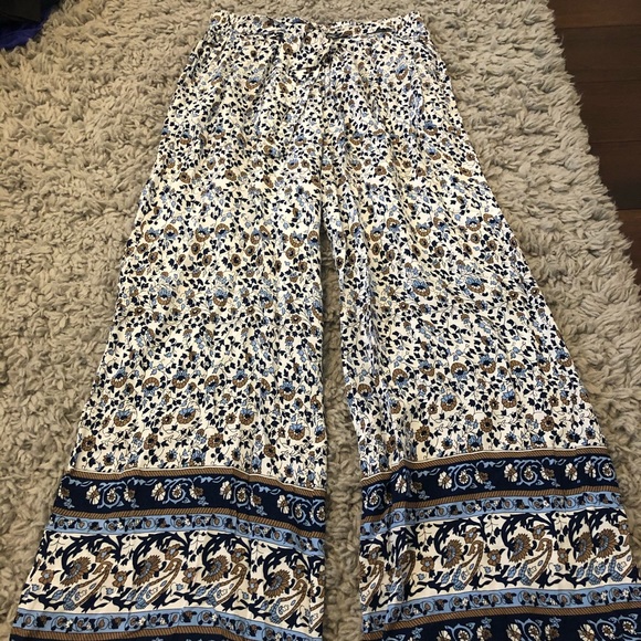 Flowy pattern pants - Picture 2 of 6